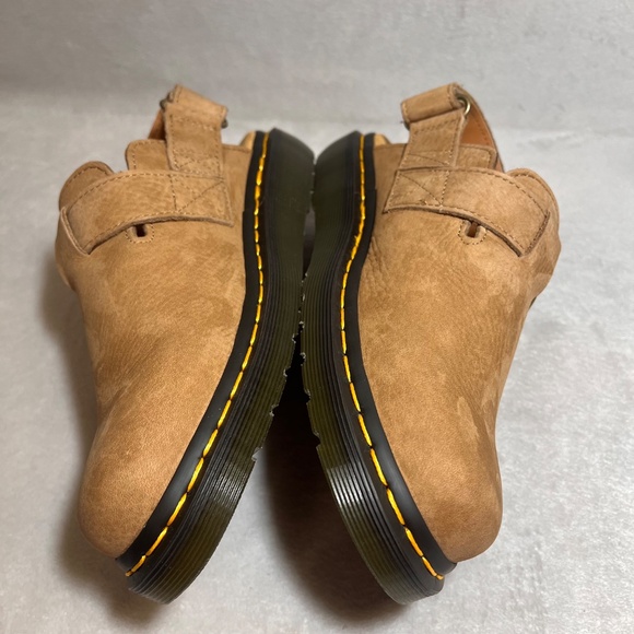Dr Martens Jorge II Clog Beige Leather Unisex Mule Shoes Size 11 Mens /12 Womens main image 11
